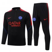 Tuta da Track di Felpa Paris Saint-Germain 2026-2027 Nero