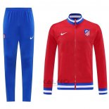 Tuta da Track di Giacca Atletico Madrid 2025-2026 Bianco Rosso