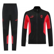Tuta da Track di Giacca Milan Bambino 2025-2026 Nero