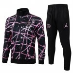 Tuta da Track di Giacca Paris Saint-Germain 2025-2026 Nero Rosa