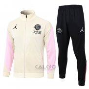 Tuta da Track di Giacca Paris Saint-Germain Jordan 2024-2025 Giallo