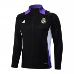 Tuta da Track di Giacca Real Madrid 2024-2025 Nero