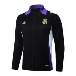 Tuta da Track di Giacca Real Madrid 2024-2025 Nero