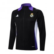 Tuta da Track di Giacca Real Madrid 2024-2025 Nero