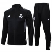 Tuta da Track di Giacca Real Madrid 2025-2026 Nero