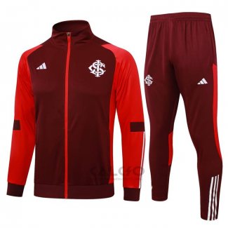 Tuta da Track di Giacca SC Internacional 2024-2025 Rosso