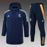 Tuta da Track di Invierno del Real Madrid 2024-2025 Blu