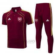 Conjunto Polo Arsenal 2025-2026 Rosso