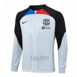 Giacca FC Barcellona 2023-2024 Grigio