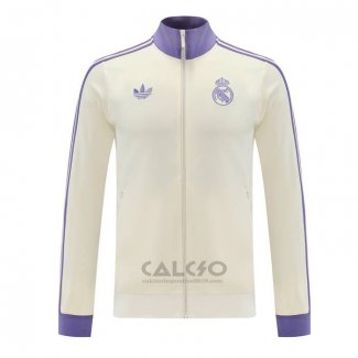 Giacca Real Madrid 2024-2025 Giallo