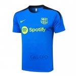 Maglia Allenamento FC Barcellona 2024-2025 Blu