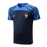 Maglia Allenamento Francia 2022-2023 Blu