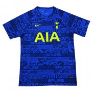 Maglia Allenamento Tottenham Hotspur 2022 Blu Scuro