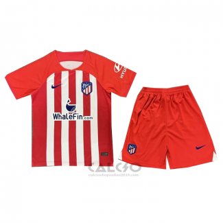 Maglia Atletico Madrid Home Bambino 2023-2024