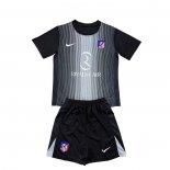 Maglia Atletico Madrid Portiere Bambino 2025-2026 Nero