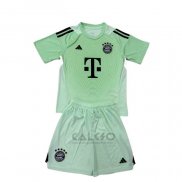 Maglia Bayern Monaco Portiere Bambino 2025-2026 Verde