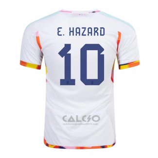 Maglia Belgio Giocatore E.hazard Away 2022