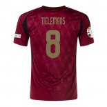 Maglia Belgio Giocatore Tielemans Home 2024