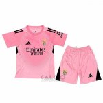 Maglia Benfica Portiere Bambino 2025-2026 Rosa