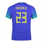 Maglia Brasile Giocatore Ederson M. Away 2022