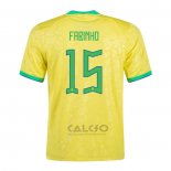 Maglia Brasile Giocatore Fabinho Home 2022