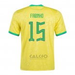 Maglia Brasile Giocatore Fabinho Home 2022