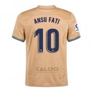 Maglia FC Barcellona Giocatore Ansu Fati Away 2022-2023