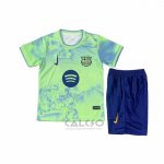 Maglia FC Barcellona Special Bambino 2025-2026 Verde