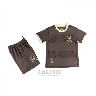 Maglia Flamengo Special Bambino 2025 Marronee