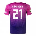 Maglia Germania Giocatore Gundogan Away 2024