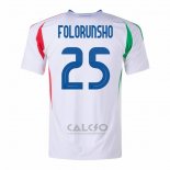 Maglia Italia Giocatore Folorunsho Away 2024-2025