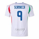 Maglia Italia Giocatore Scamacca Away 2024-2025