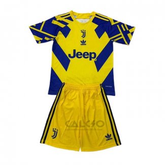 Maglia Juventus Concept Bambino 2024-2025 Giallo