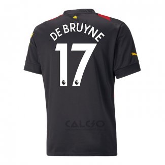 Maglia Manchester City Giocatore De Bruyne Away 2022-2023