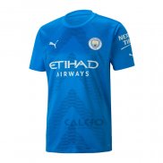 Maglia Manchester City Portiere 2022-2023 Blu