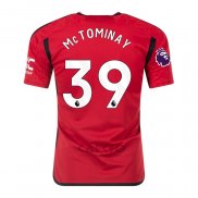 Maglia Manchester United Giocatore Mctominay Home 2023-2024