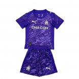 Maglia Olympique Marsiglia Portiere Bambino 2025-2026 Purpura