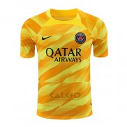 Maglia Paris Saint-Germain Portiere 2023-2024 Giallo