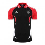 Maglia Polo Ajax 2022-2023 Nero e Rosso