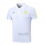 Maglia Polo Arsenal 2023-2024 Bianco