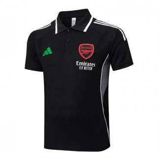 Maglia Polo Arsenal 2025-2026 Nero