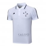 Maglia Polo Cruzeiro 2023-2024 Bianco