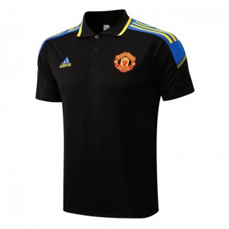 Maglia Polo Manchester United 2022-2023 Nero