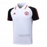 Maglia Polo Manchester United 2023-2024 Bianco