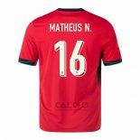 Maglia Portogallo Giocatore Matheus N. Home 2024