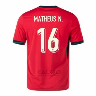 Maglia Portogallo Giocatore Matheus N. Home 2024