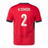 Maglia Portogallo Giocatore N.mendes Home 2022