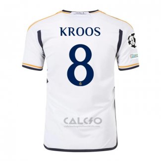 Maglia Real Madrid Giocatore Kroos Home 2023-2024