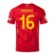 Maglia Spagna Giocatore Rodrigo Home 2024