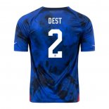 Maglia Stati Uniti Giocatore Dest Away 2022